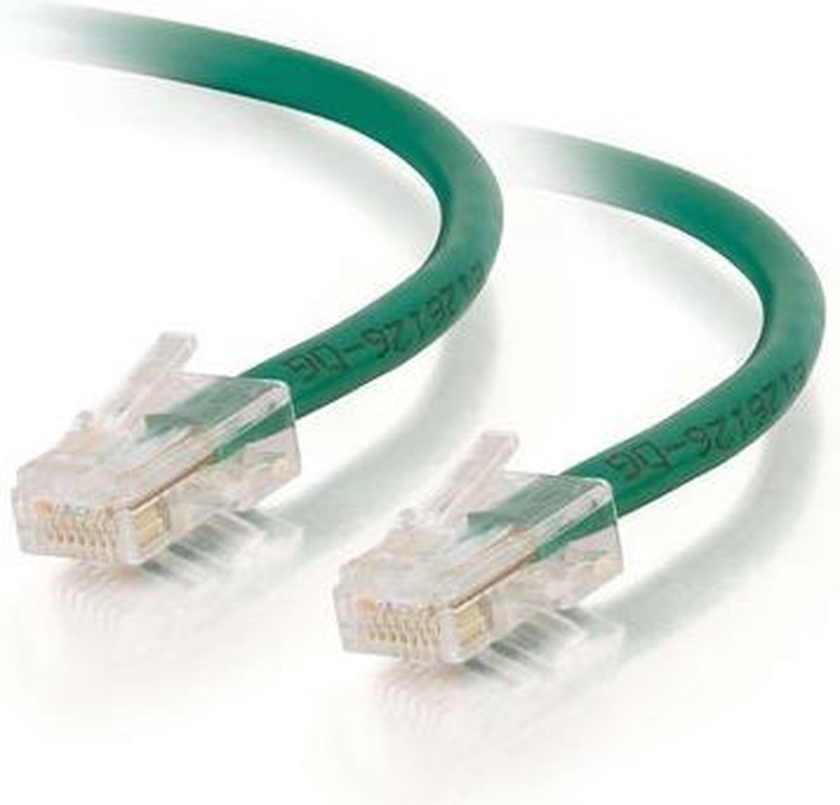 C2G Cat5E Assembled UTP Patch Cable Green 7m netwerkkabel Groen