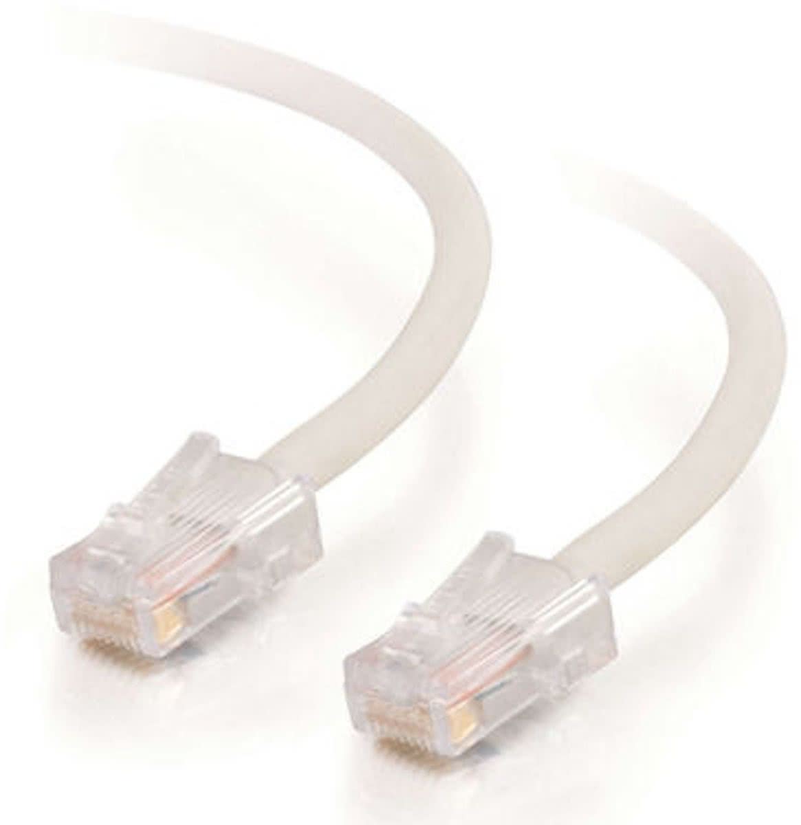 C2G Cat5E Assembled UTP Patch Cable White 10m 10m Wit netwerkkabel