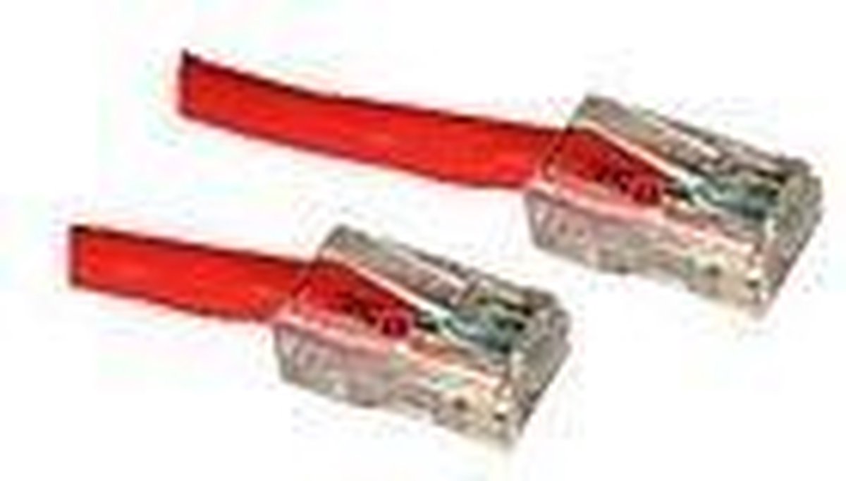 C2G Cat5E Crossover Patch Cable Red 7m netwerkkabel Rood