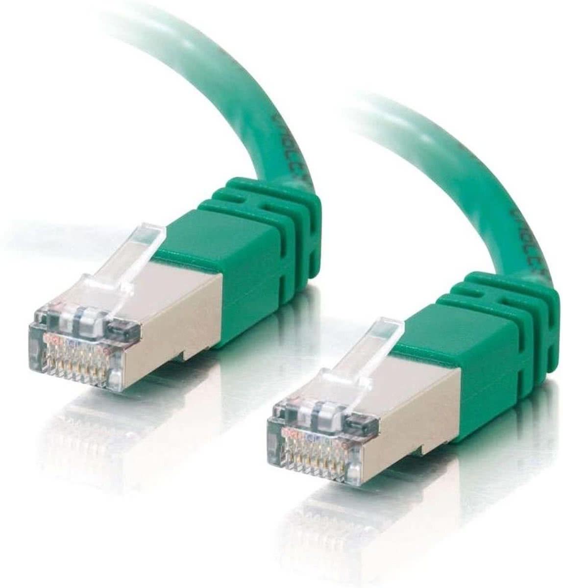 C2G Cat5E STP 10m 10m Cat5e U/FTP (STP) Groen netwerkkabel