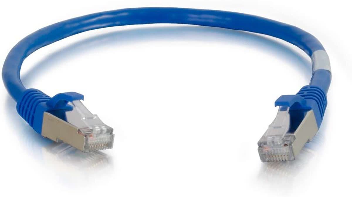 C2G Cat6a SSTP 10m 10m Cat6a S/FTP (S-STP) Blauw netwerkkabel