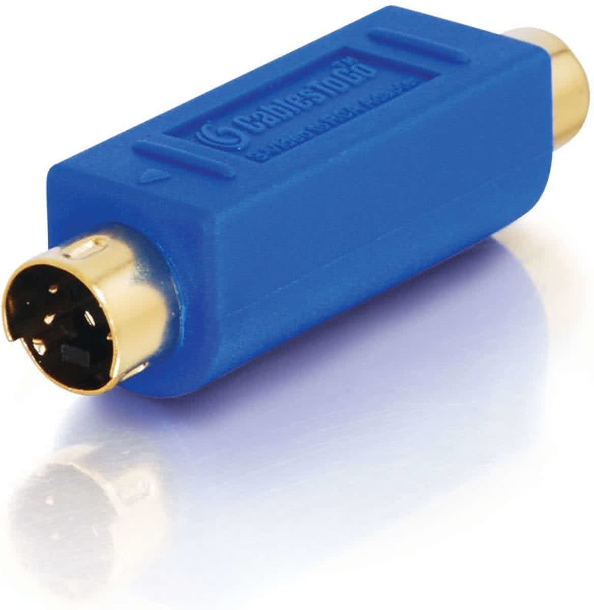 CablesToGo Bi-Directional S-Video Male/ RCA Female Video Adapter