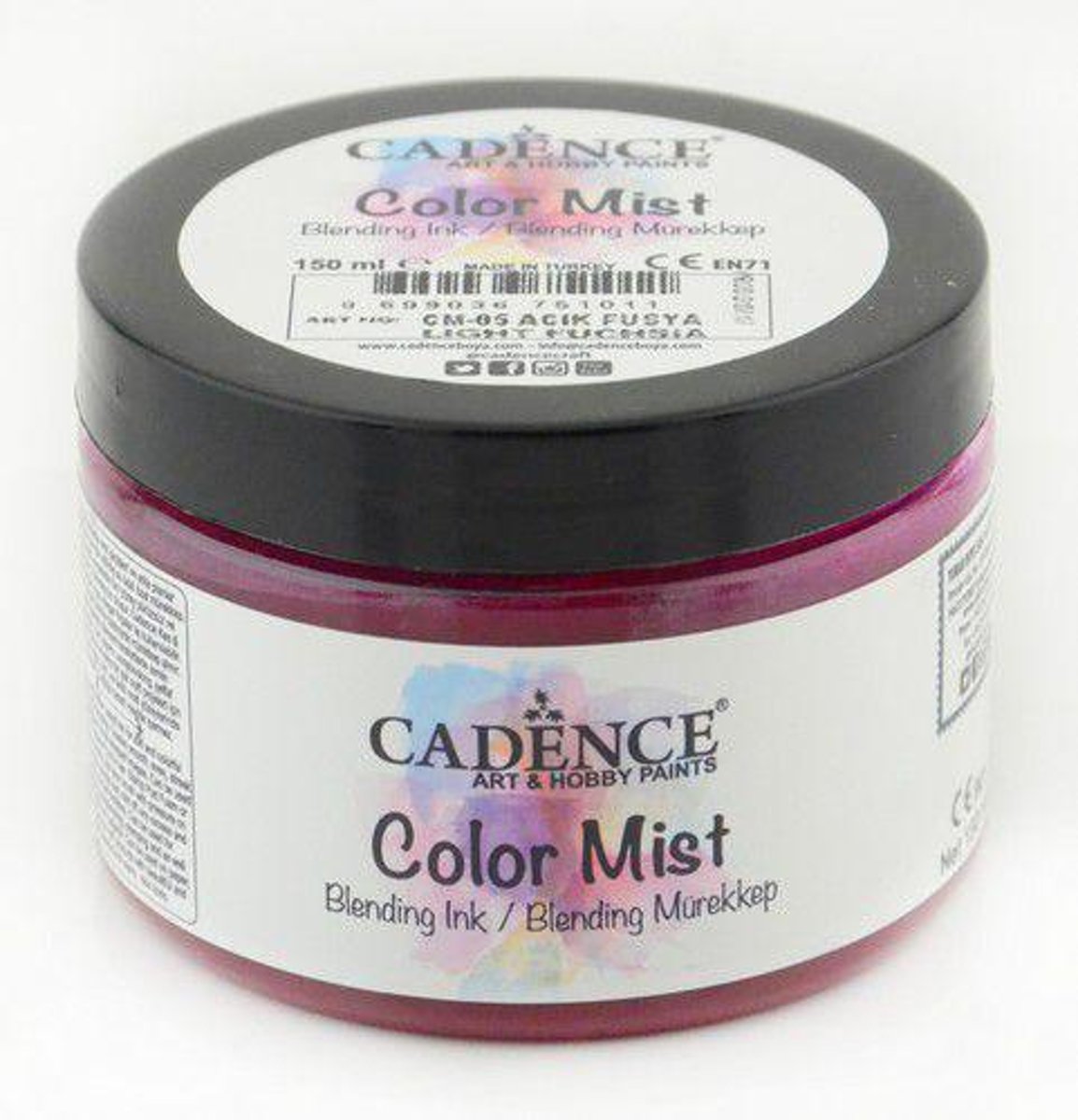 Cadence Color Mist Bending Inkt verf Licht fuchsia 01 073 0005 0150  150 ml