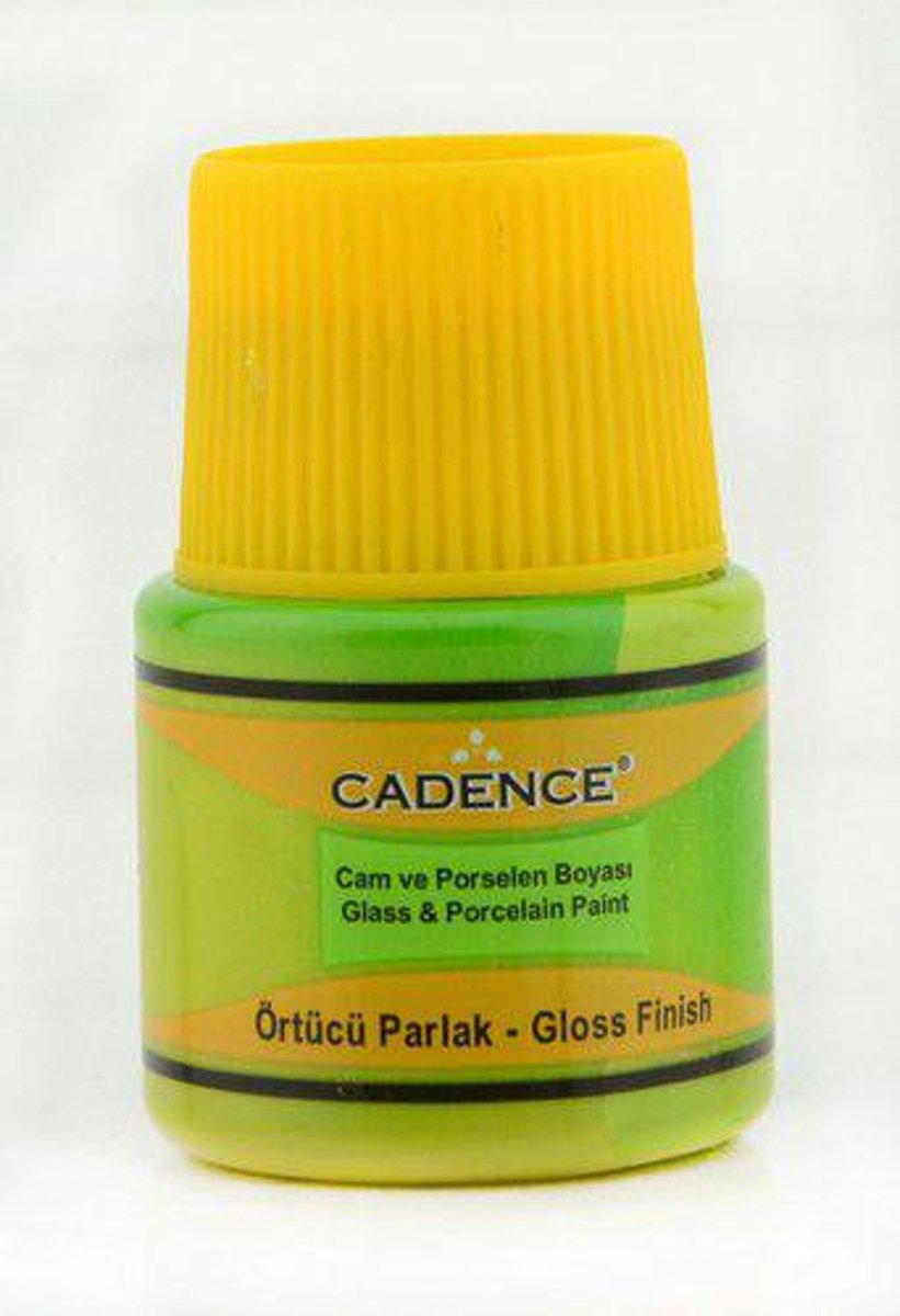 Cadence Opague Glas & Porselein verf Kiwi groen  01 049 0290 0045  45 ml