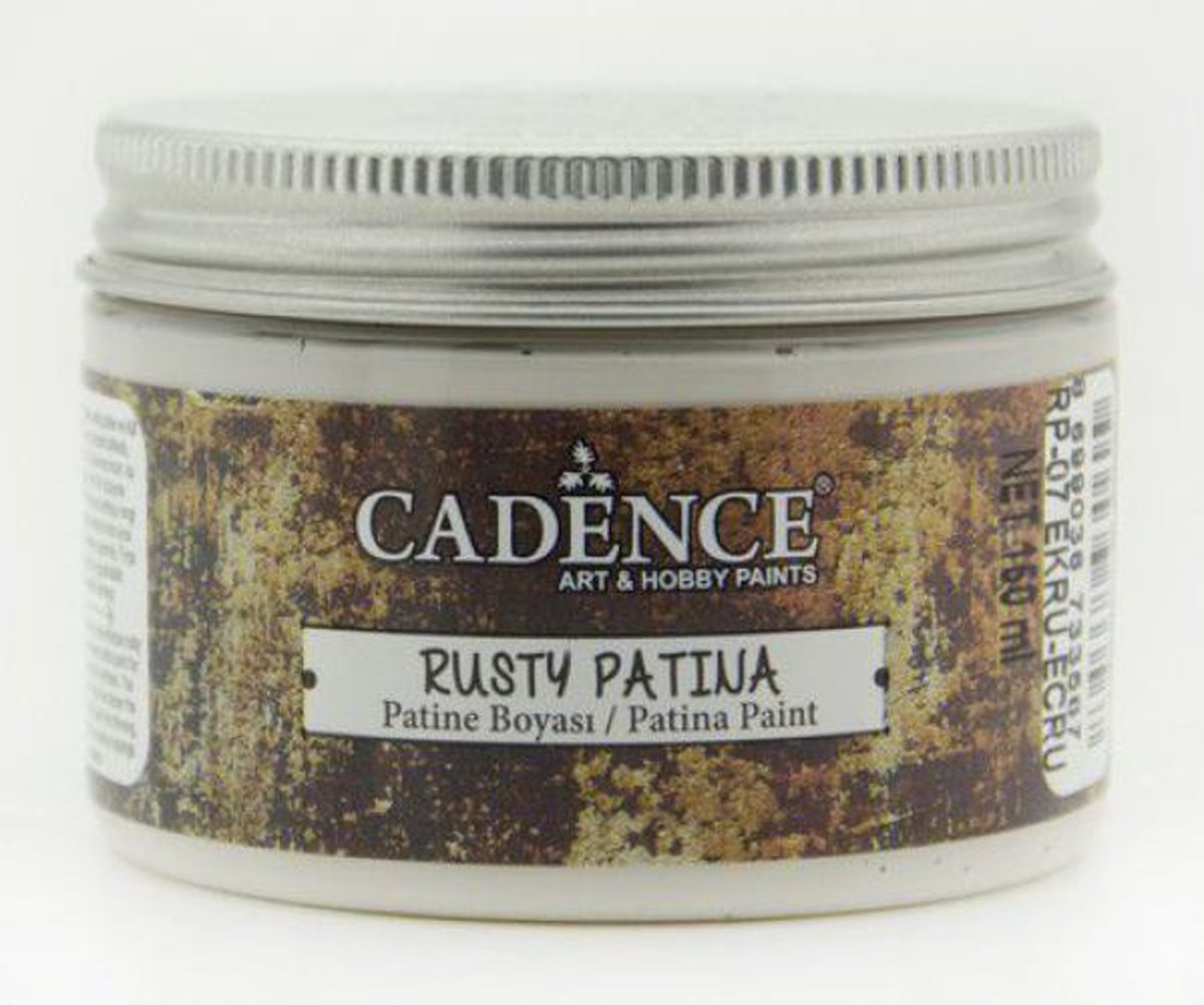 Cadence rusty patina verf Ecru 01 072 0007 0150  150 ml