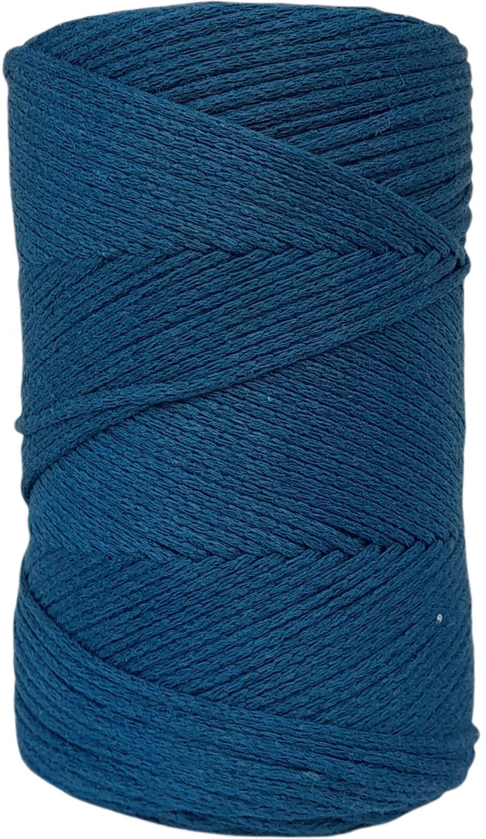   Premium macramé   2mm Peacock gevlochten  