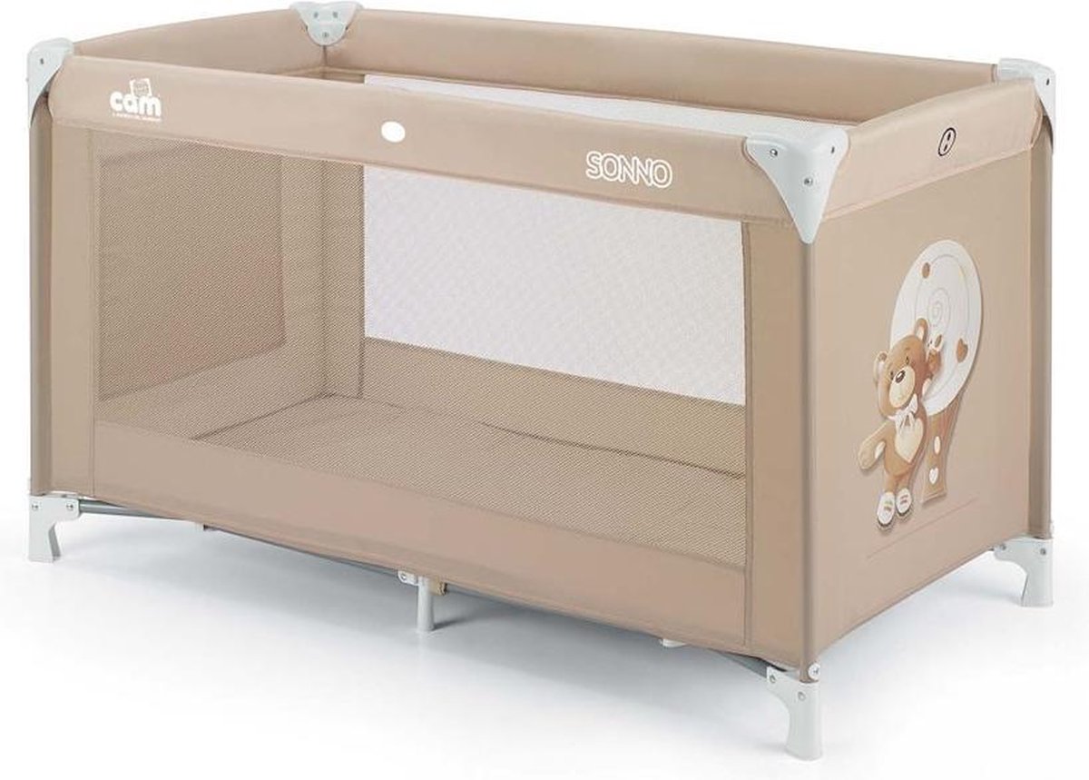 CAM Sonno Travel Cot - Camping Bed - Campingbedje - ORSO - Made in Italy