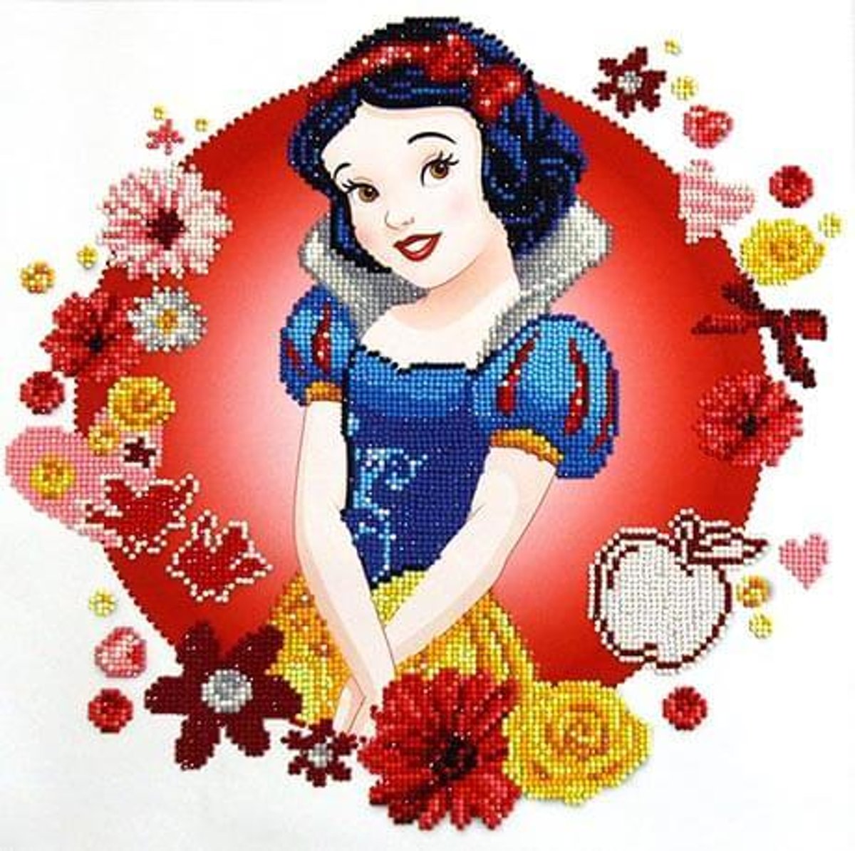 CD851000207 Camelot Dotz - 40cmx40cm Snow Whites World Diamond Painting Kit (produced by Diamond Dotz®)