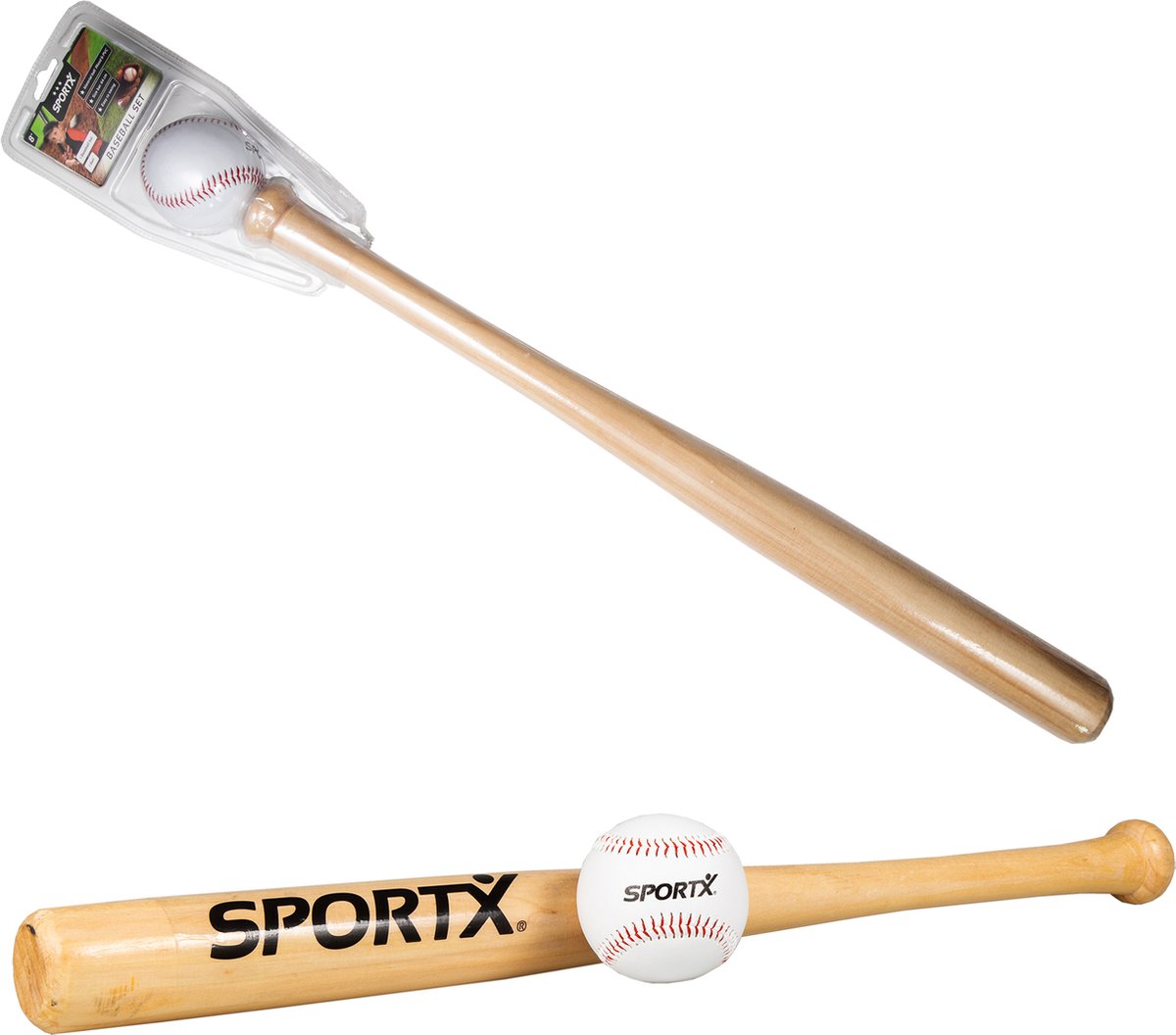 Sportx Baseball Bat + Ball