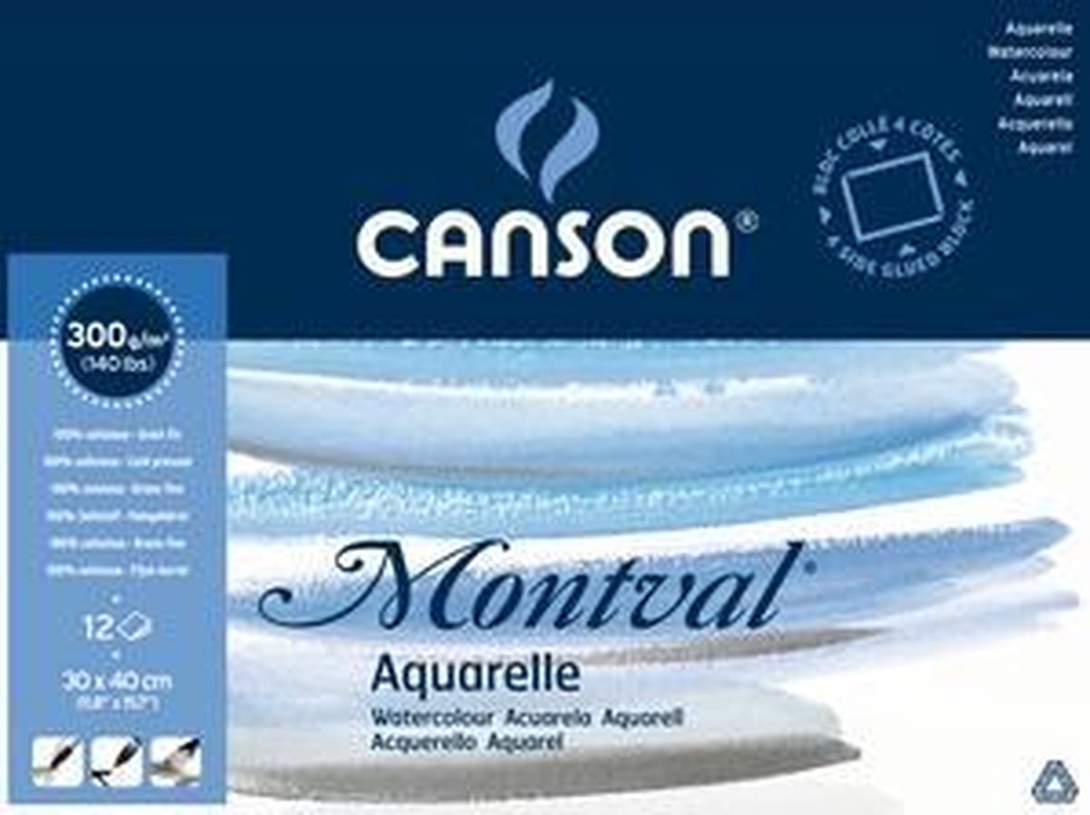 CANSON Aquarellblock 