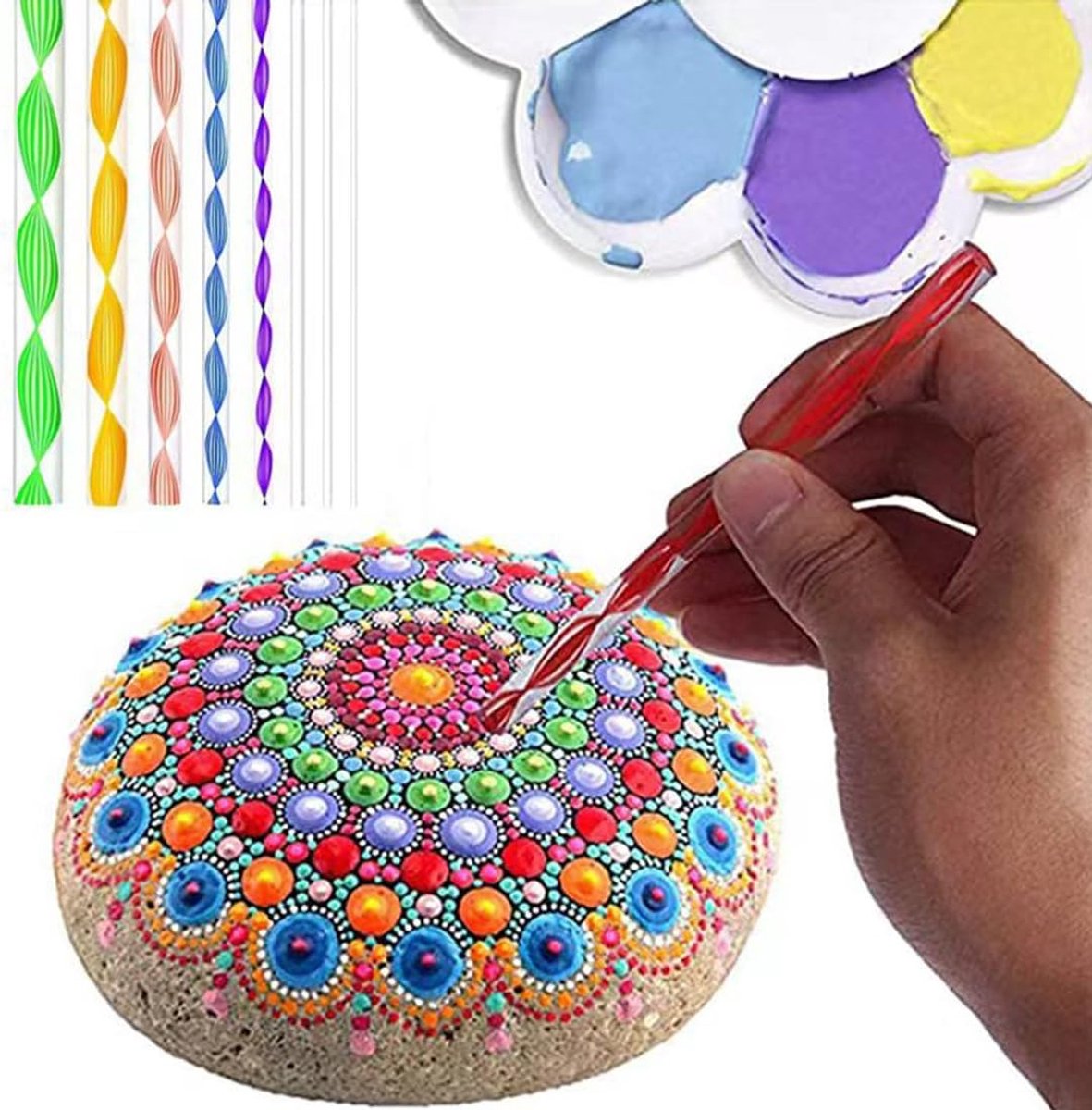   Stuks Mandala - 13 stuks - PU - Pen - Stuks - Mandala - Kunst