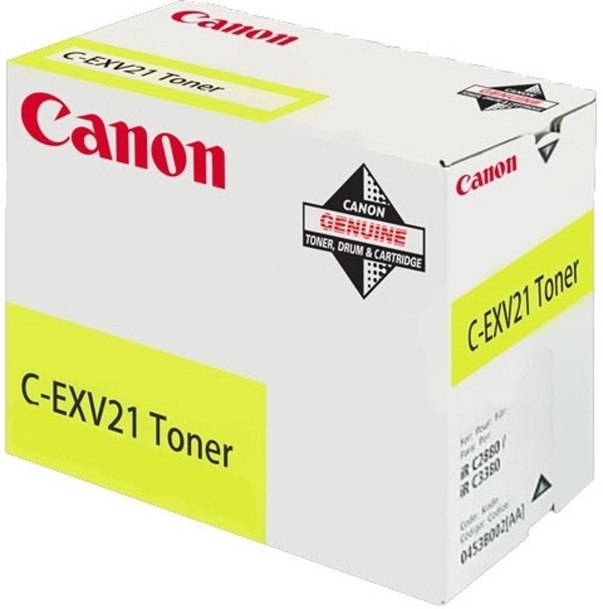 CANON C-EXV 21 tonercartridge geel standard capacity 14.000 paginas 1-pack