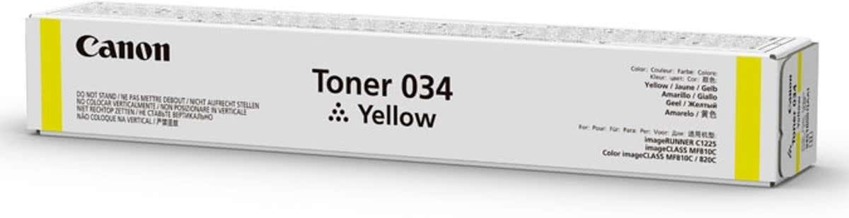 CANON Toner 034 Yellow