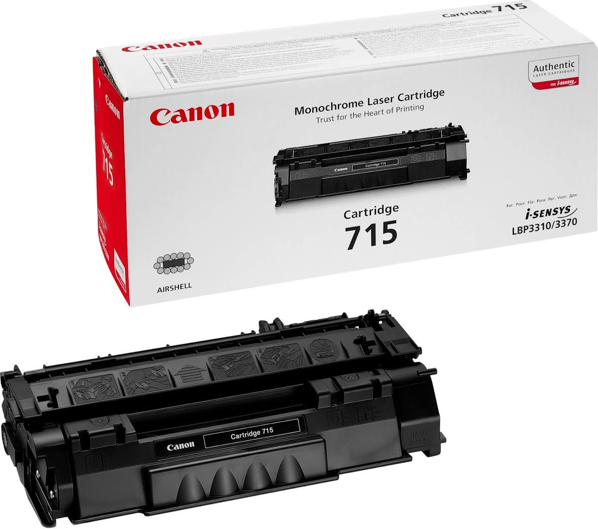 Canon 715 - Tonercartridge / Zwart