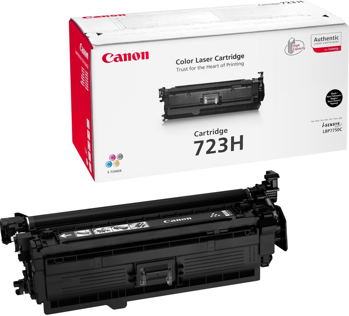 Canon 723 - Tonercartridge / Zwart / Hoge Capaciteit