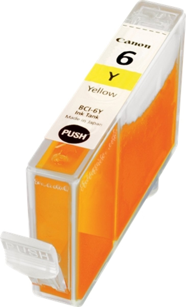 Canon BCI-6Y Yellow Ink Cartridge Original Geel