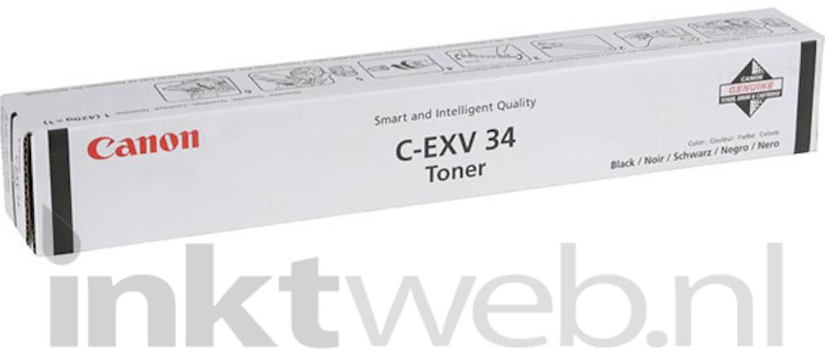 Canon C-EXV 34 zwart (Origineel)