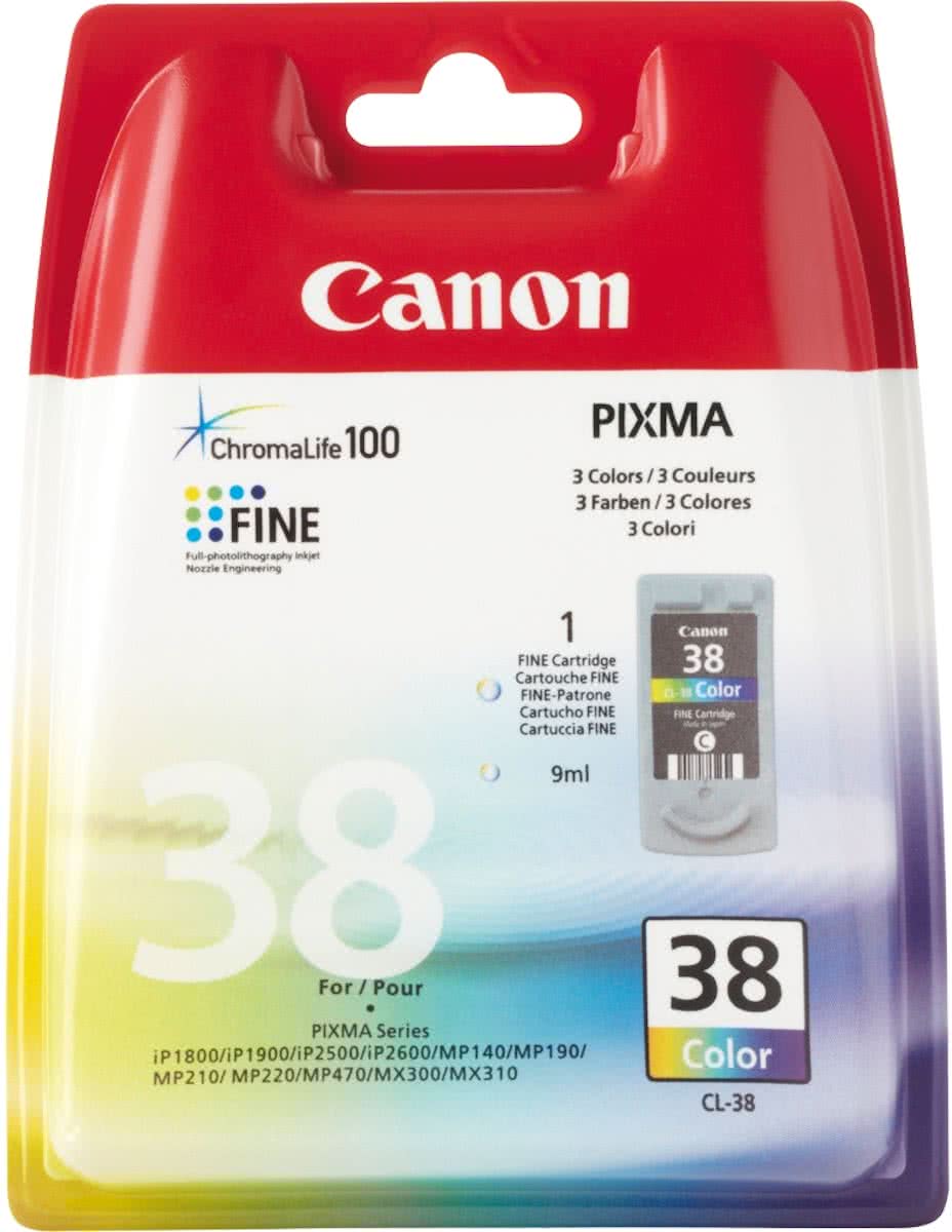 Canon CL-38 - Inktcartridge / Kleur