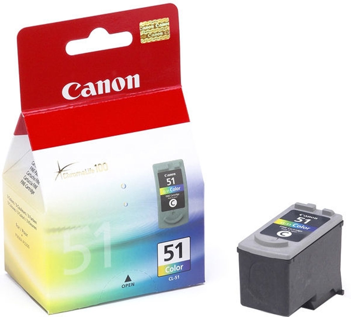 Canon CL-51 - Inktcartridge / Cyaan / Magenta / Geel