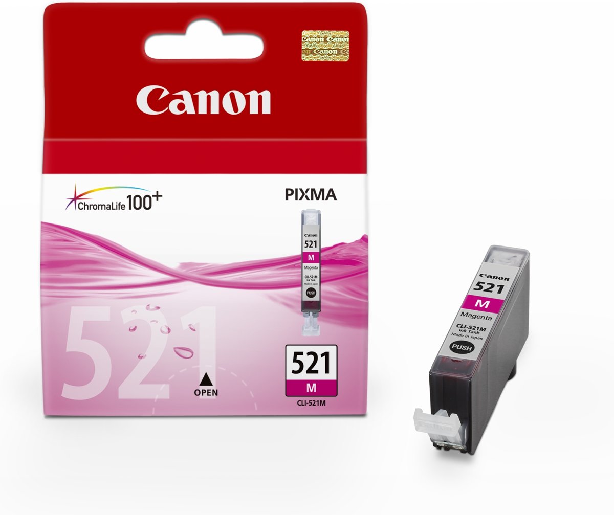 Canon CLI-521M - Tonercartridge / Magenta