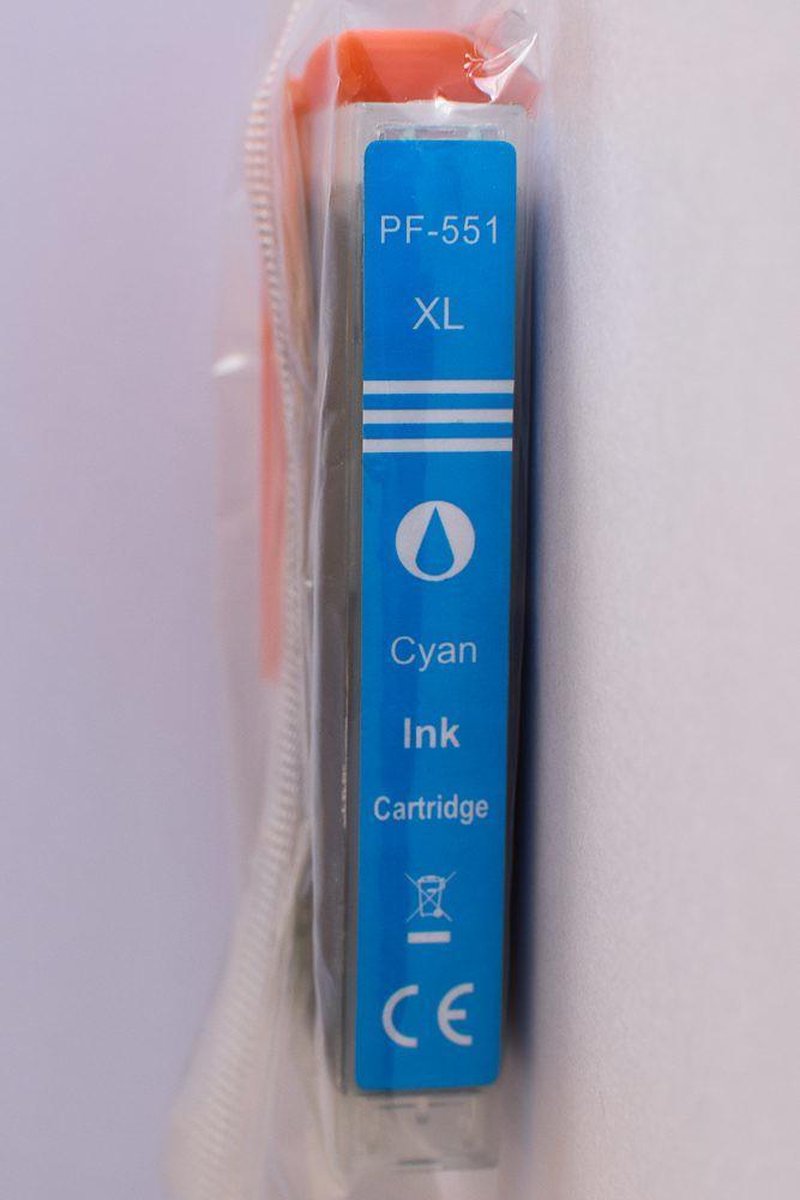 Canon CLI-551C XL Compatible Inkt Patroon