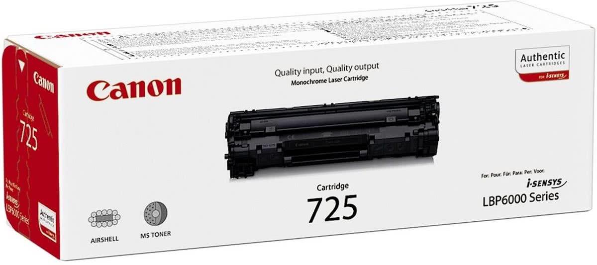 Canon CRG725 - Tonercartridge / Zwart