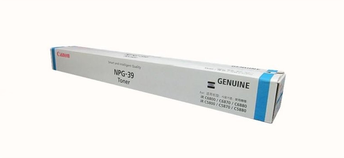 Canon NPG-39 TONER CARTRIDGE cyan