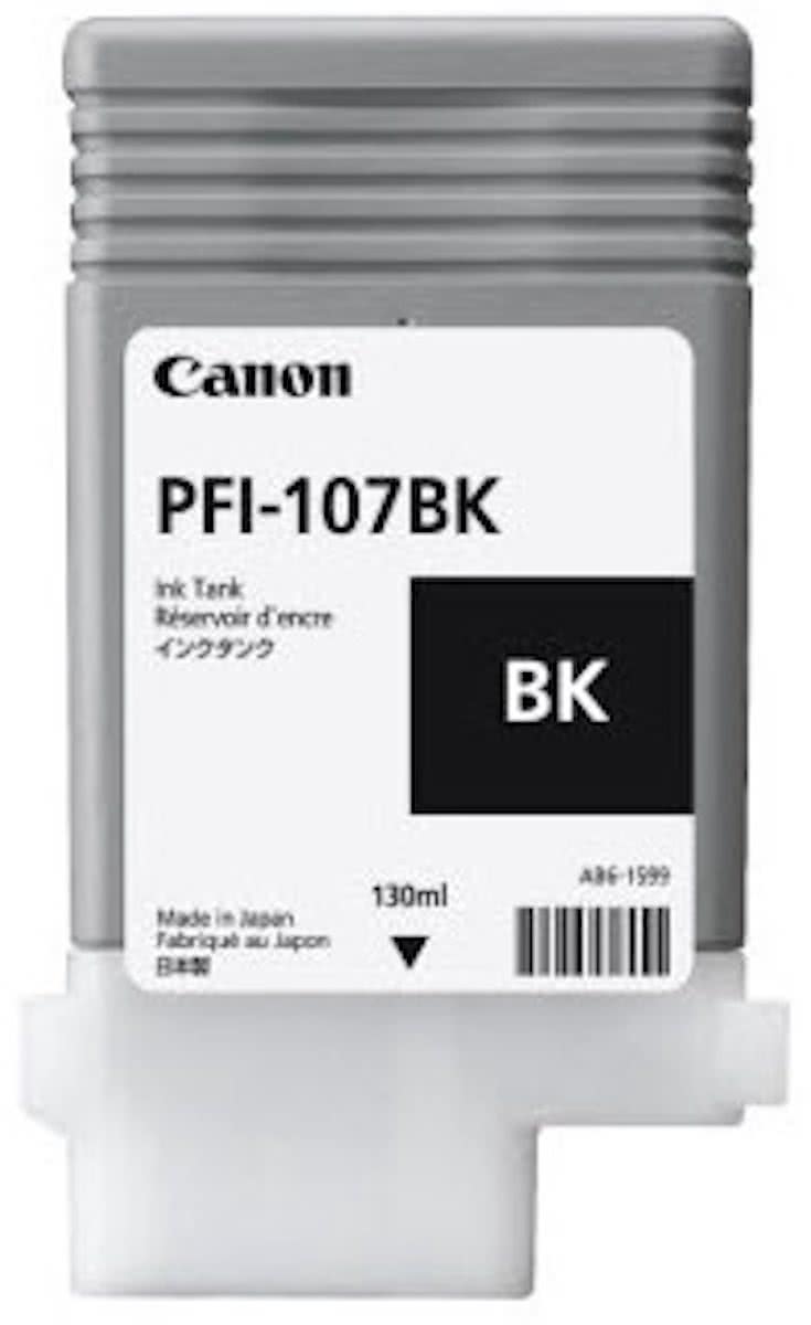 Canon PFI-107BK Zwart inktcartridge