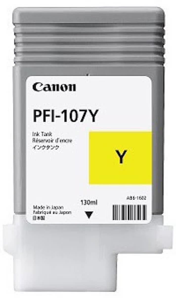 Canon PFI-107Y Geel inktcartridge