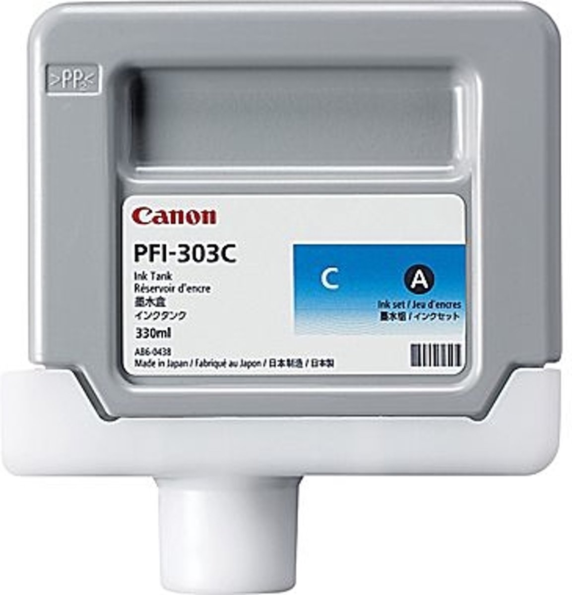 Canon PFI-303C Inktcartridge - Cyaan