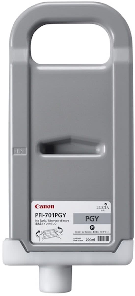 Canon PFI-701PGY - Inktcartridge / Pigment Foto Grijs