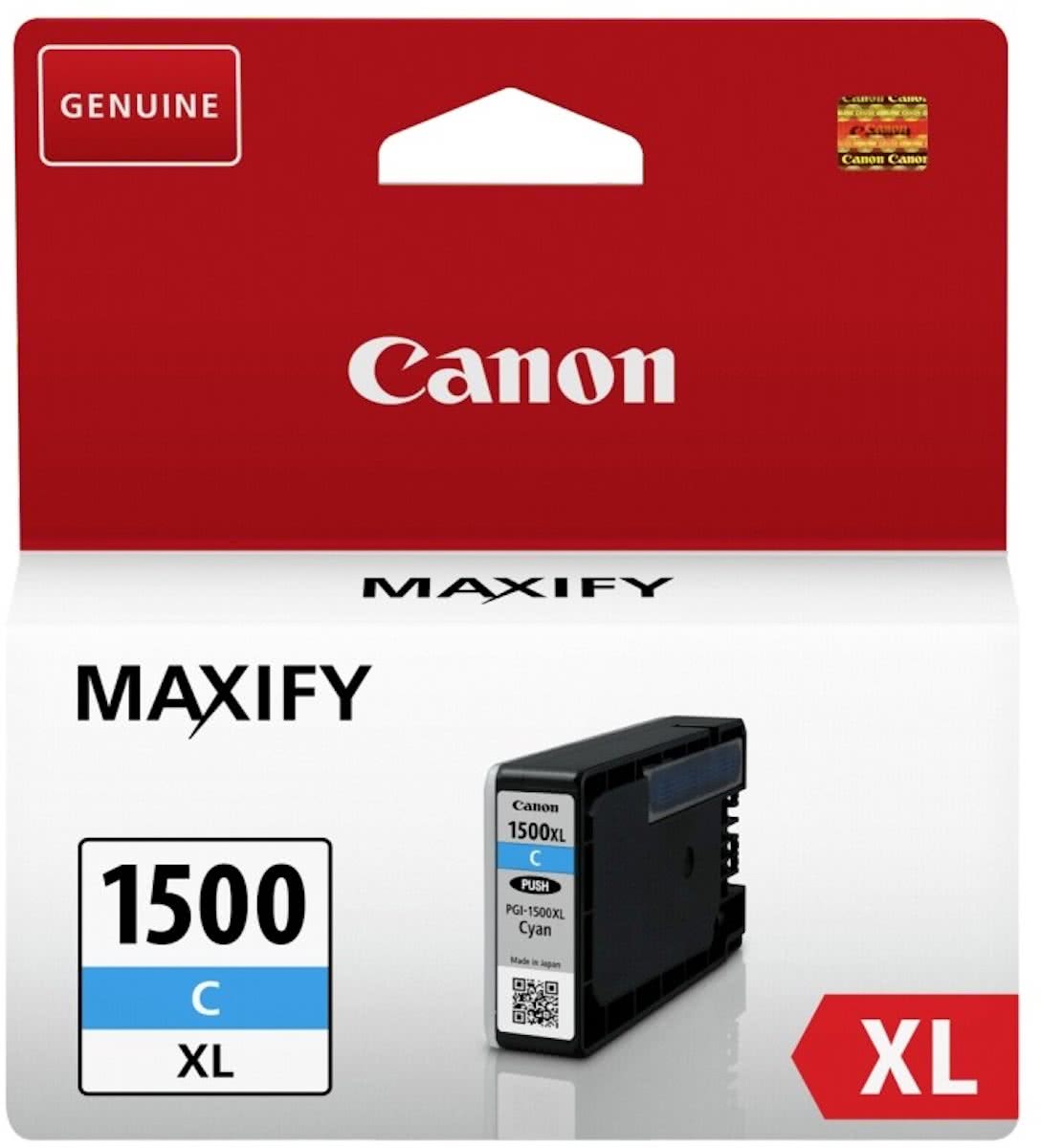 Canon PGI-1500XL - Inktcartridge / Cyaan