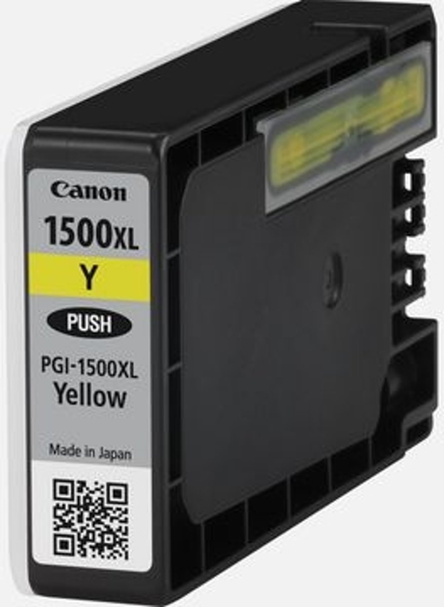 Canon PGI-1500XL Y 12ml Geel inktcartridge