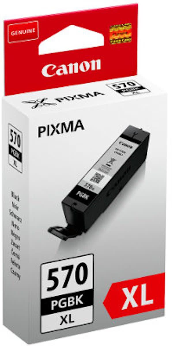 Canon PGI-570PGBKXL - Inktcartridge / Zwart / Hoge Capaciteit