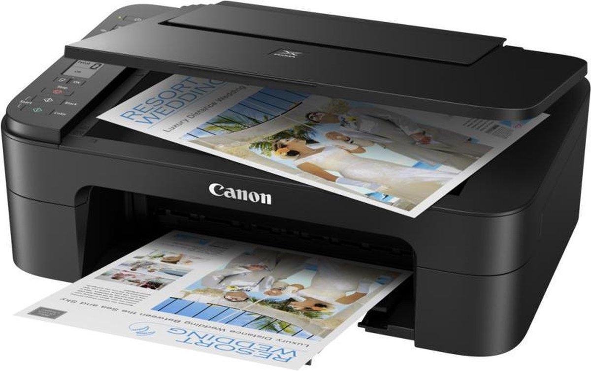 Canon Pixma TS3350 All-in-One WIFI Printer + Cartridges: Zwartwit & Kleur - Zwart