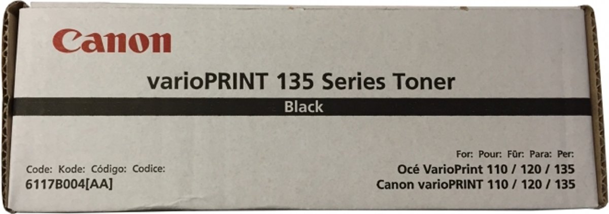 Canon VARIOPRINT 135 toner CTG black