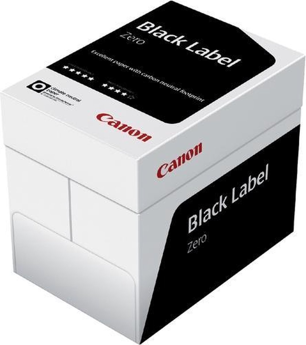 Kopieerpapier Canon Black Label Zero A4 75gr wit 500vel - 5 stuks