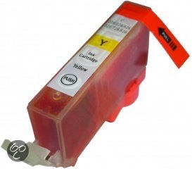 Merkloos - Inktcartridge / Alternatief voor de Canon CLI 526 / Geel / Hoge Capaciteit