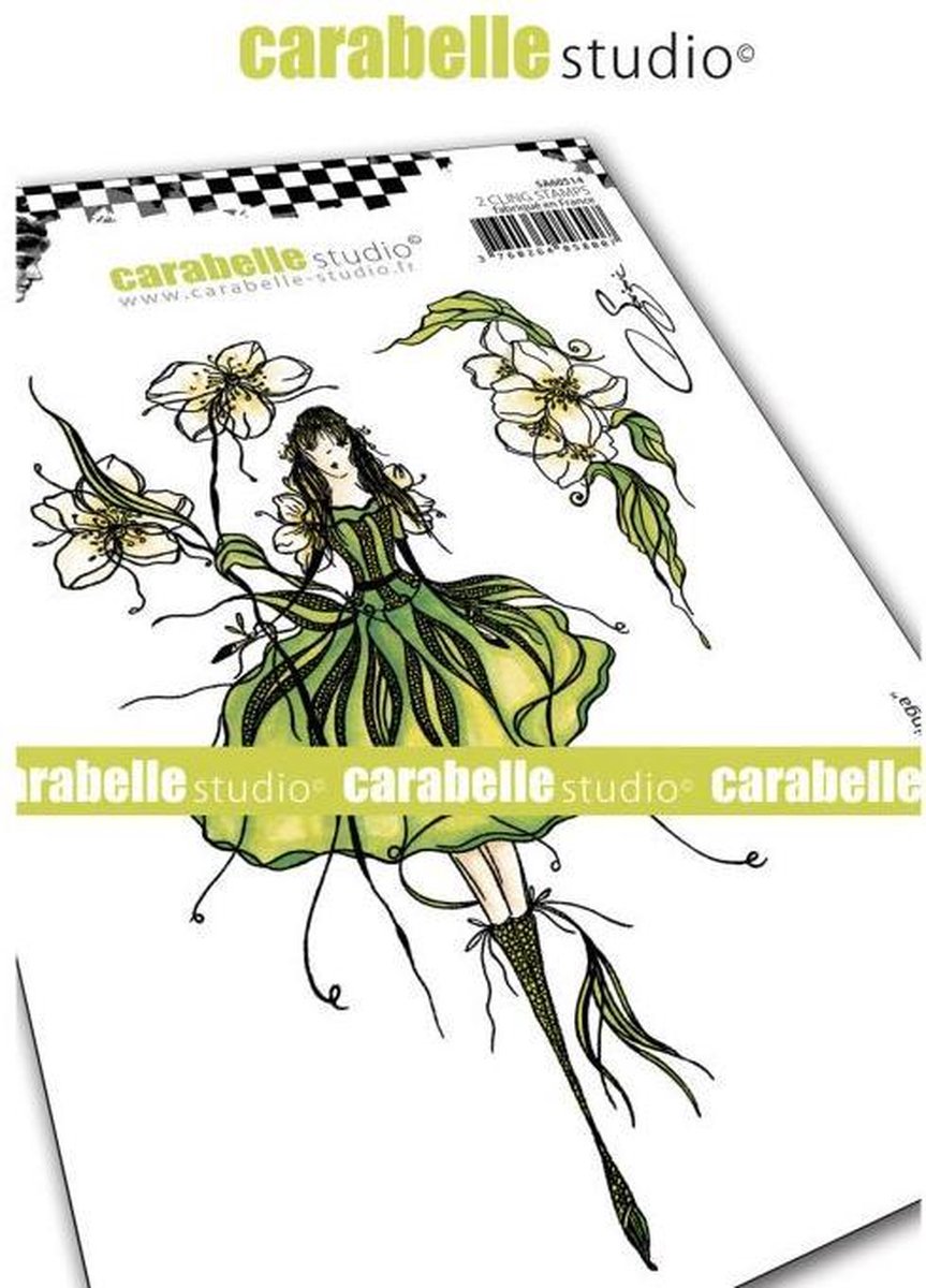 Carabelle Studio Cling stamp A6 La fée Seringa by Soizic (SA60514)