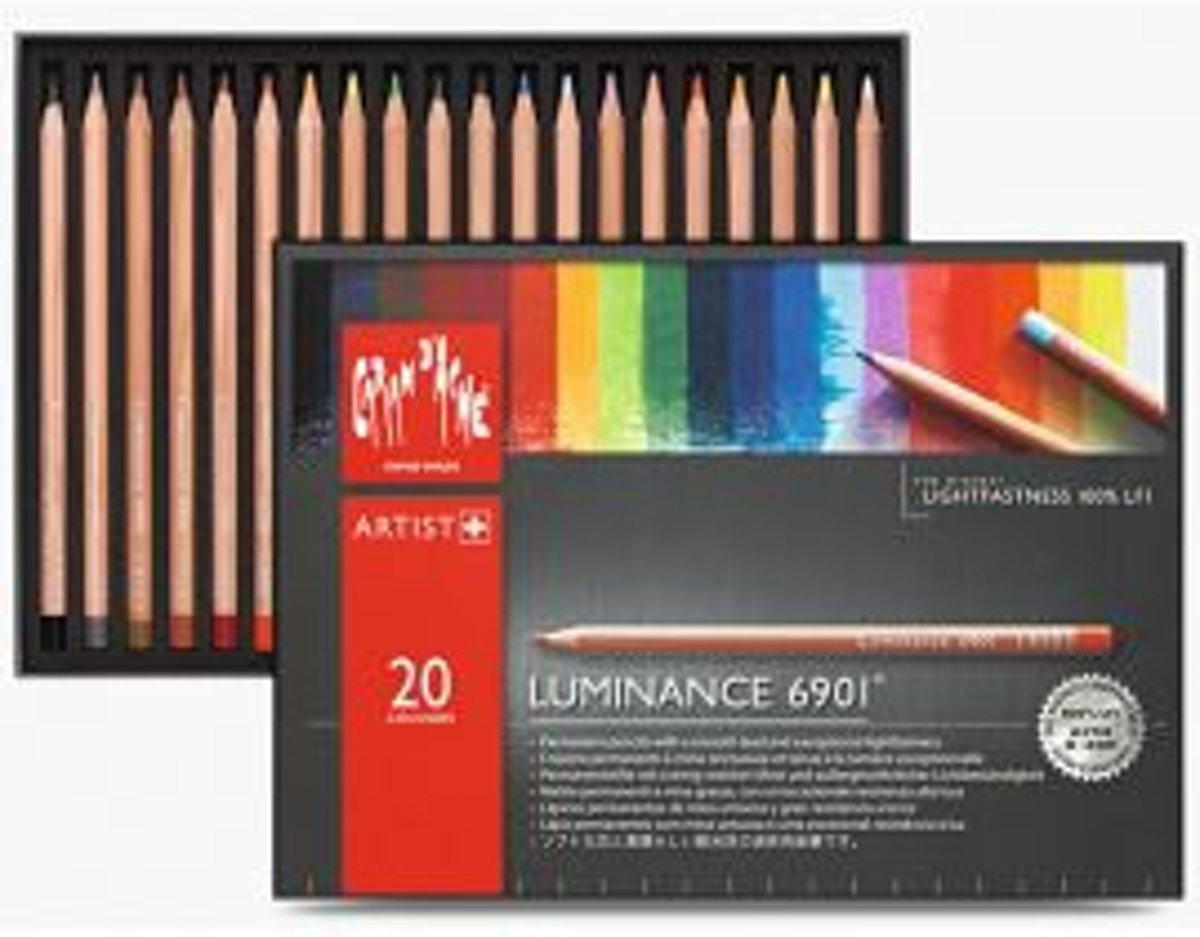 Caran d Ache 20 Luminance 6901 kleurpotloden