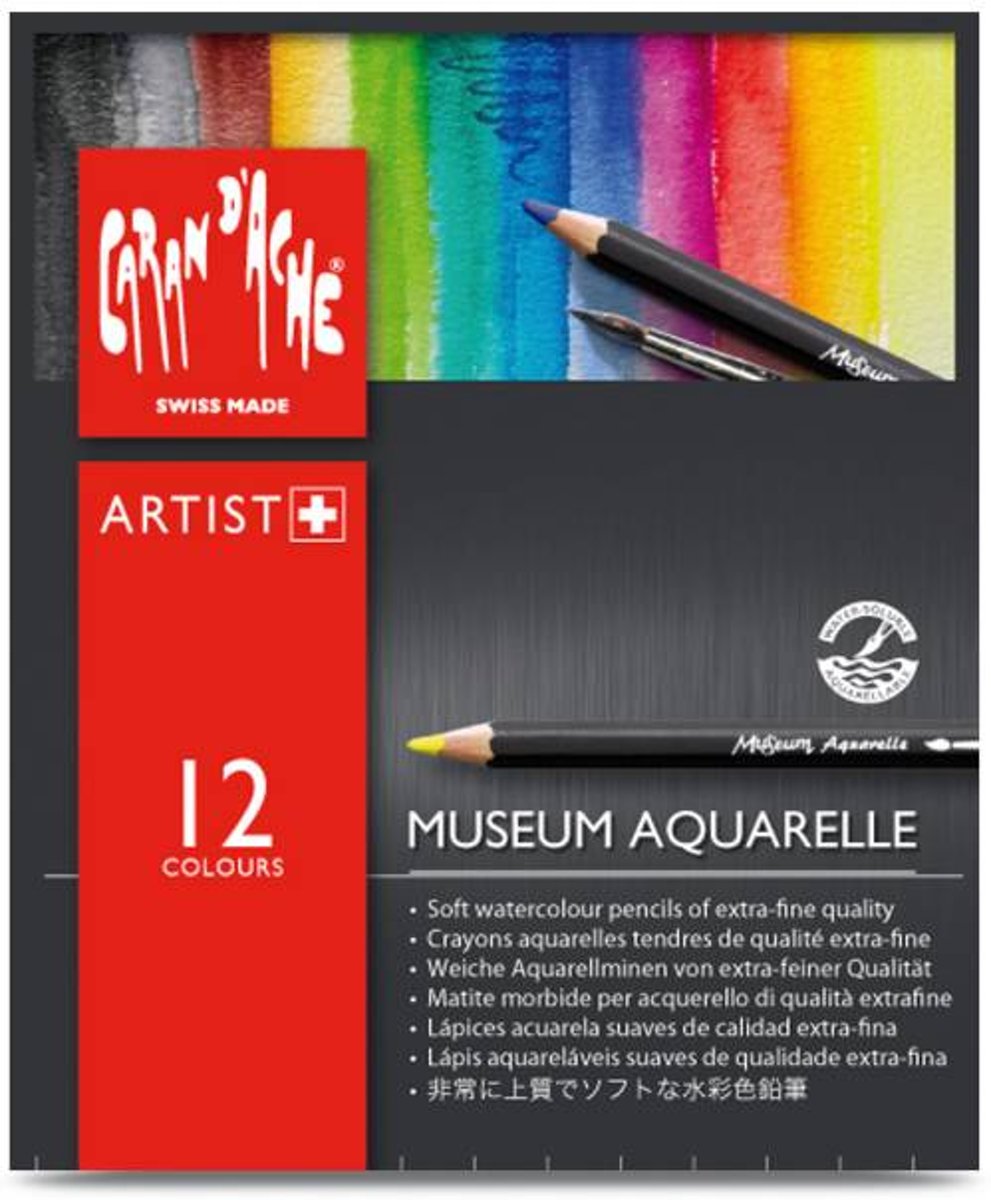 Museum aquarel – 12 kleuren assortiment