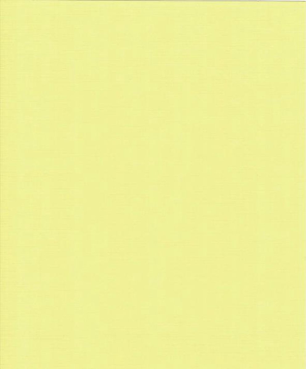 20 Linnen Kaarten papier - A4 - Kanariegeel - Cardstock - 29,7x21cm - 240 grams - Karton