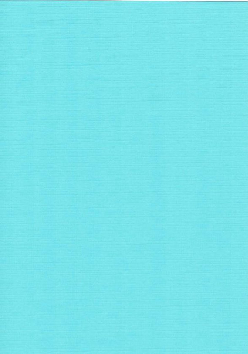 20 Linnen Kaarten papier - A4 - Lichtblauw - Cardstock - 29,7x21cm - 240 grams - Karton