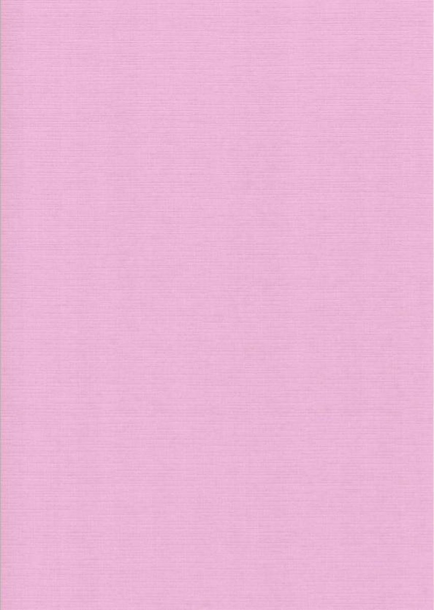 20 Linnen Kaarten papier - A4 - Roze - Cardstock - 29,7x21cm - 240 grams - Karton