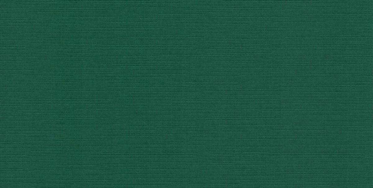 20 Vierkante Kaarten - 27x13,5cm - Kerstgroen - Kaartenpapier / Cardstock - 240 grams - Linnen karton -