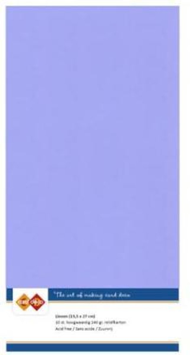 Linnenkarton - Viertkant - Lavender