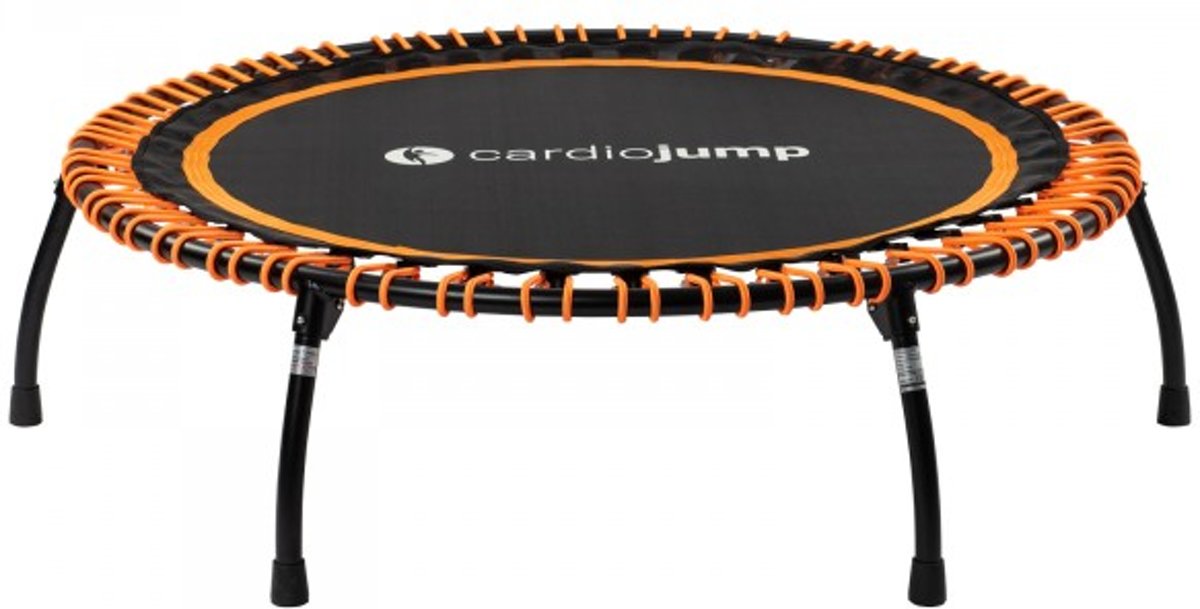 cardiojump Fitness Trampoline - 125 cm diameter - inklapbare poten