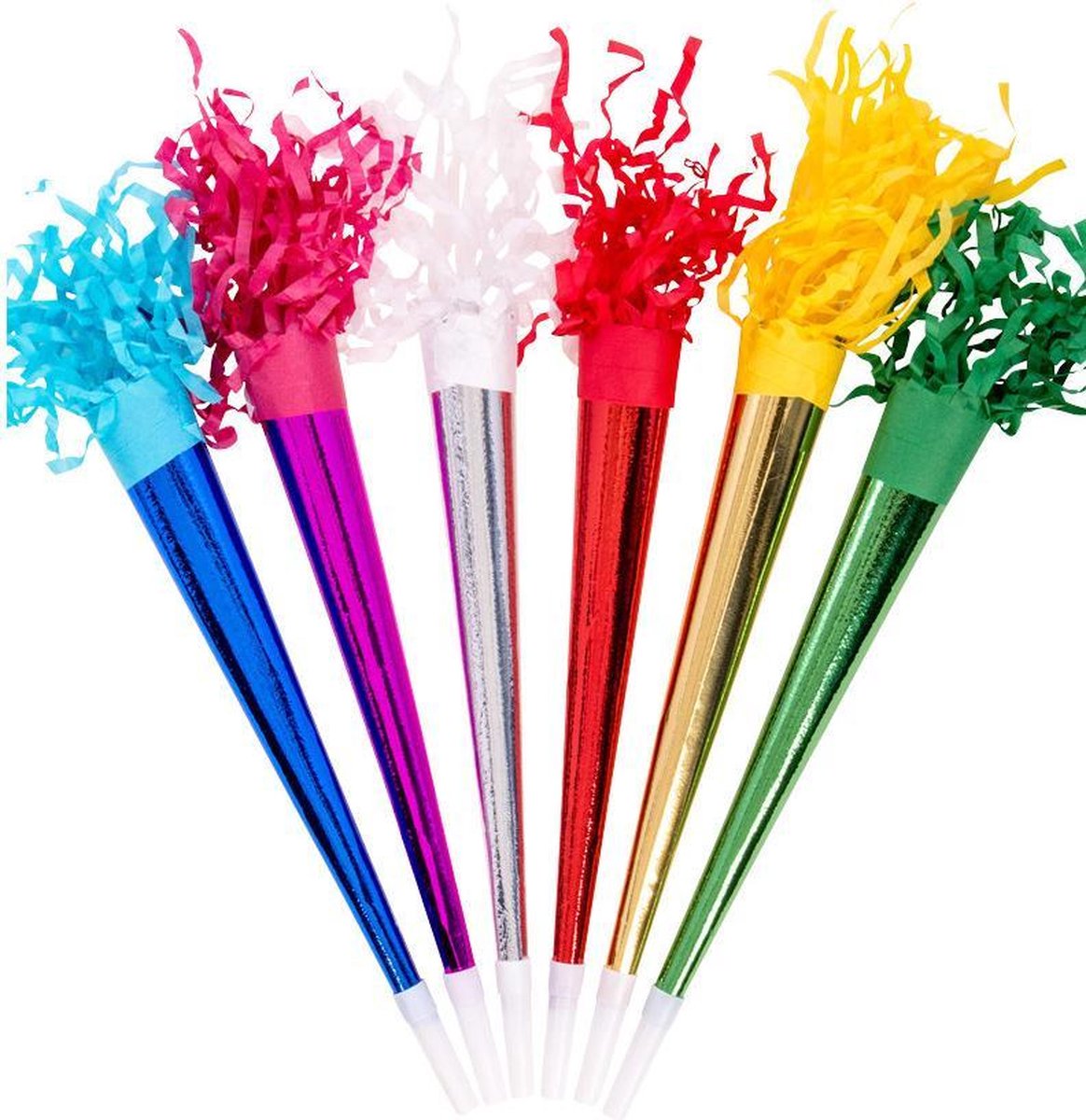   Feesttoeter Metallic 35 Cm Papier 36 Stuks