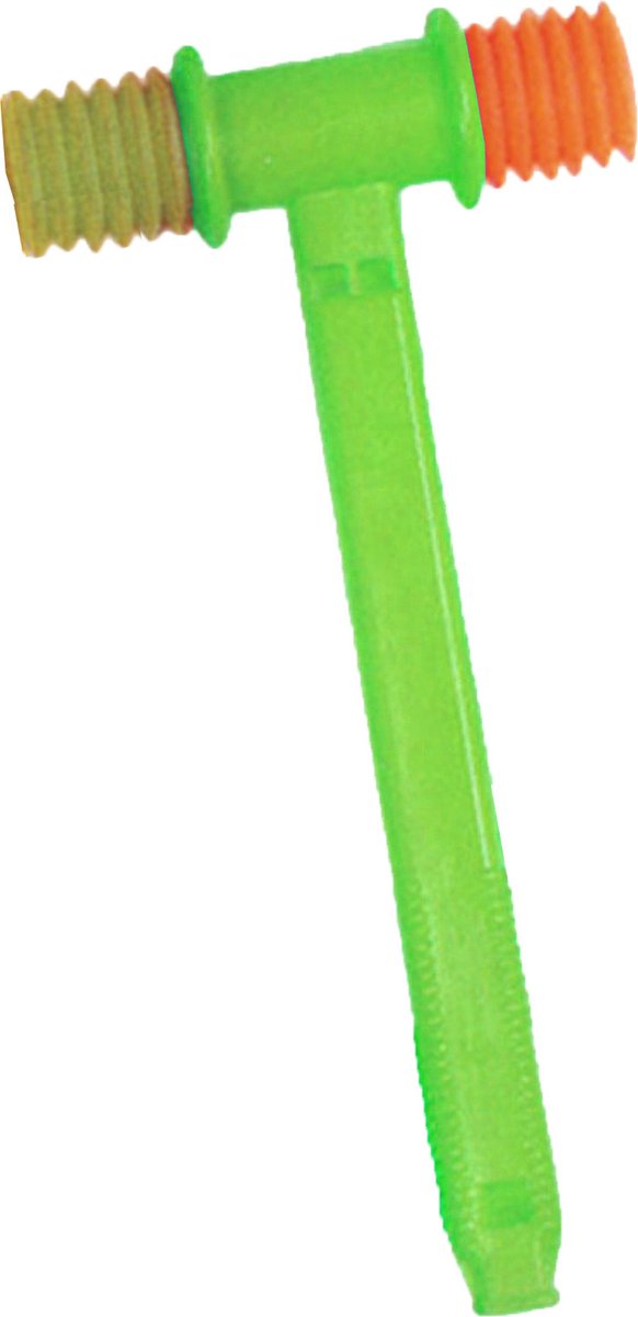 Carnival Toys Fophamer Junior 27 X 15 Cm Rubber Groen