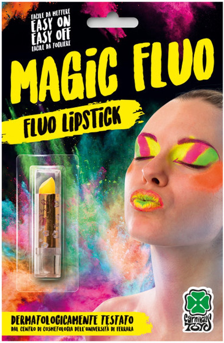 Carnival Toys Lippenstift Magic Fluo Dames 3,8 Gram Geel